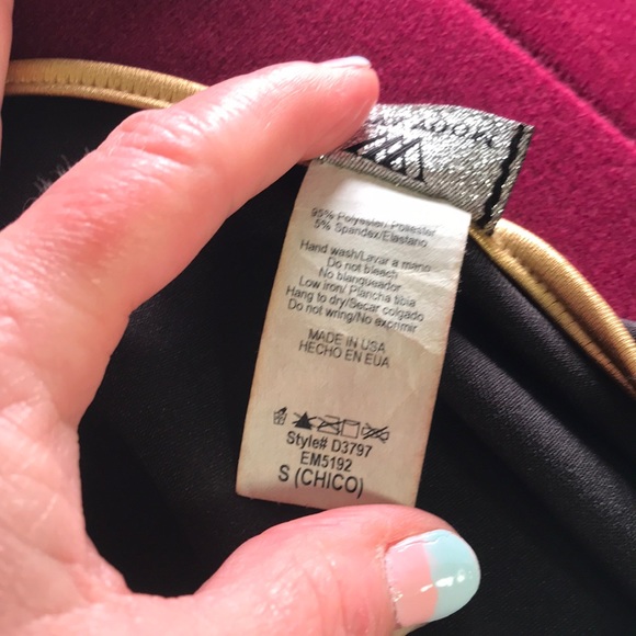 Va Va Voom 💋Black & Gold Studded Bodycon Dress, Super Sexy! - Picture 5 of 5